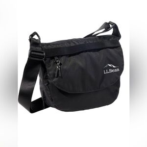 L.L. Bean Boundless Expandable Crossbody Bag Black